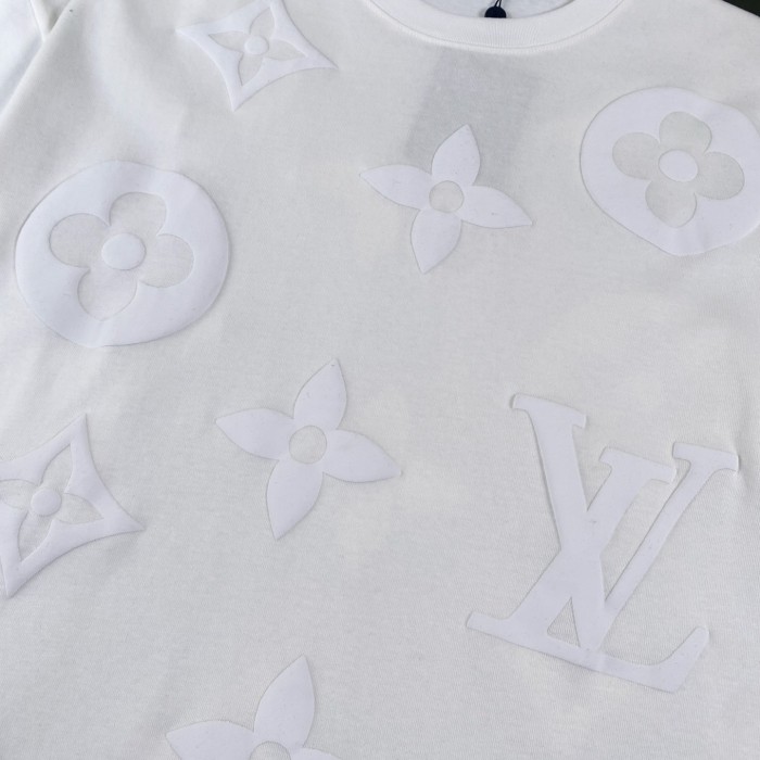 Louis Vuitton Four-Leaf Clover Print Monogram T-Shirt