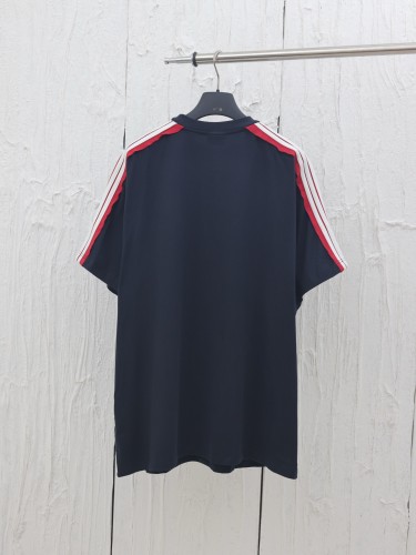 Balenciaga Embroidered Logo Short Sleeve T-Shirt