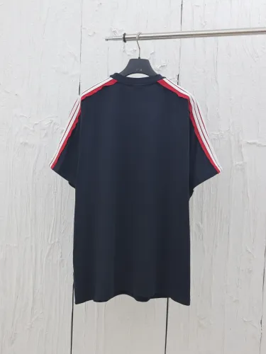 Balenciaga Embroidered Logo Short Sleeve T-Shirt