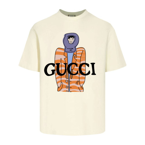 Gucci Cartoon Print Jersey Cotton T-shirt