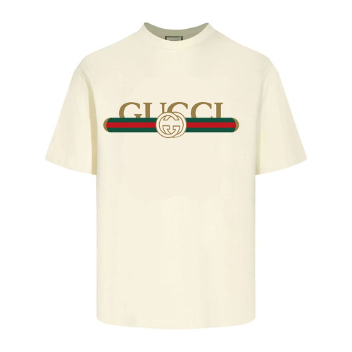 Gucci Logo Cotton Jersey Oversize T-Shirt