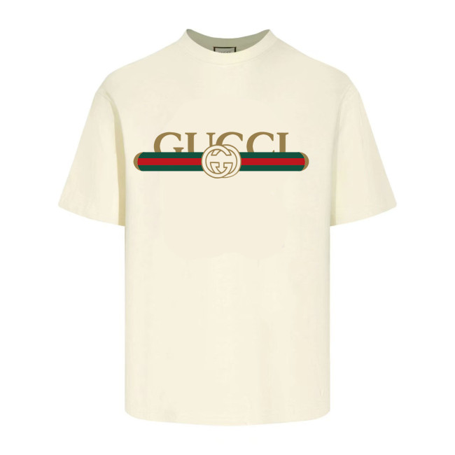 Gucci Logo Cotton Jersey Oversize T-Shirt