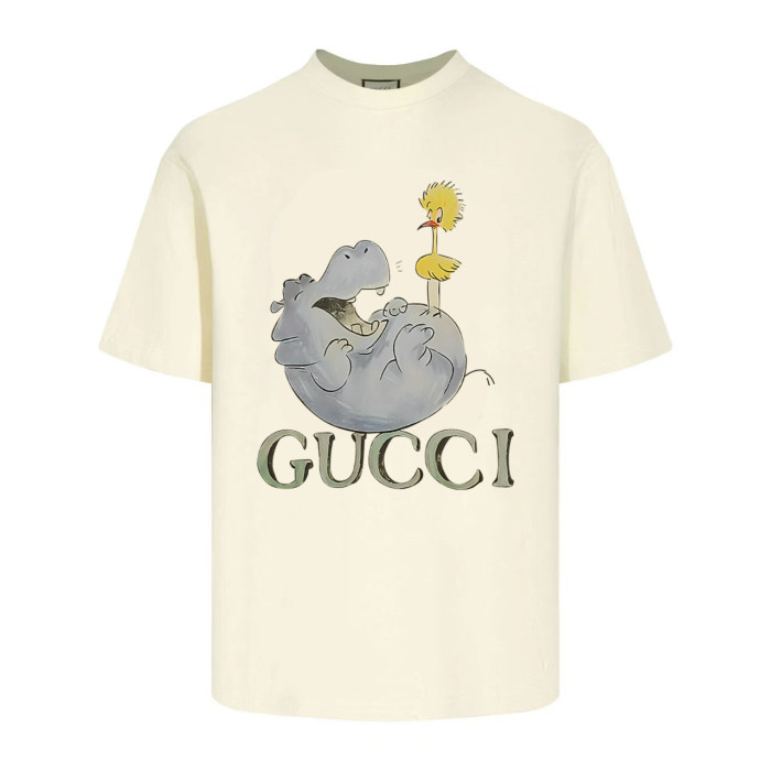 Gucci Cartoon Baby Printed Cotton T-shirt