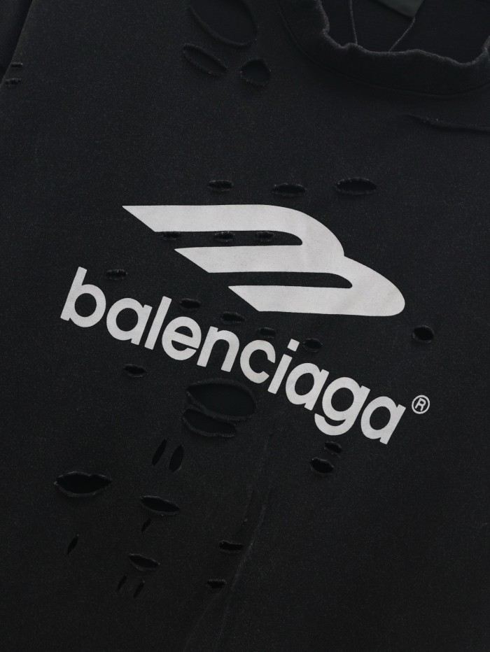 Balenciaga Men's 3b Sport Icon Layered Long Sleeves T-shirt