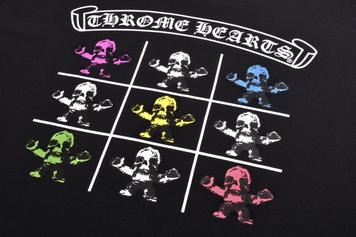 Chrome Hearts Foti Skull Short Sleeve T-shirt