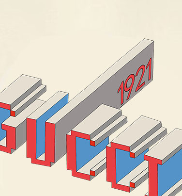 Gucci Men's 3D 1921 Print T-Shirt