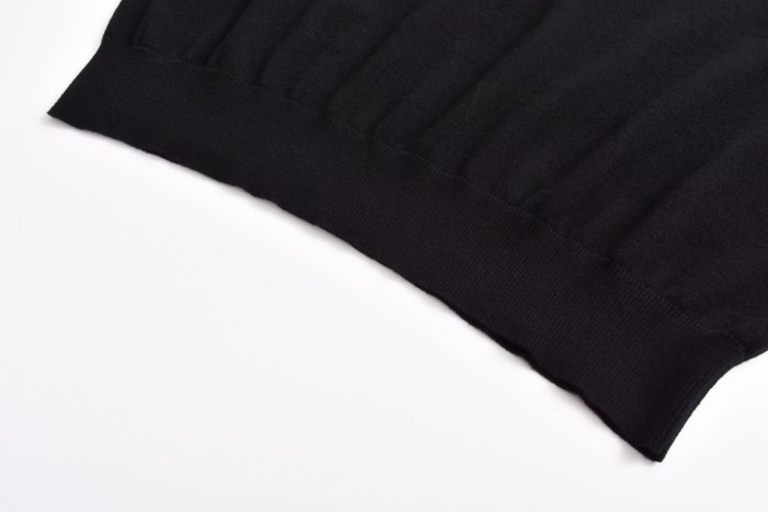 Louis Vuitton Monogram Jacquard Long-Sleeved Polo Shirt