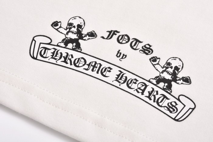 Chrome Hearts Foti Skull Short Sleeve T-shirt