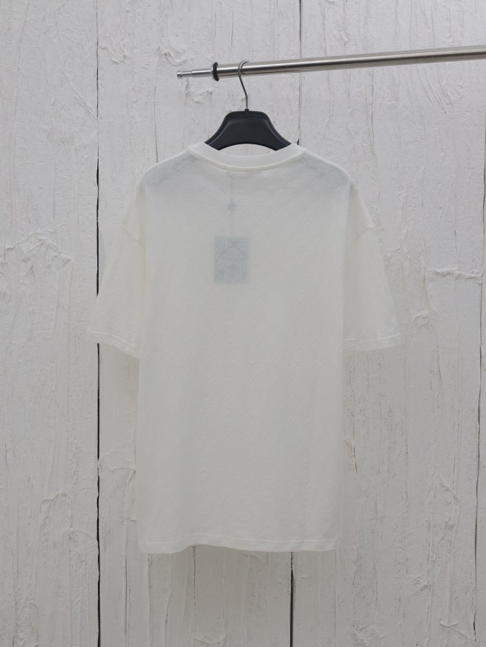 Louis Vuitton Hidden Jacquard Logo Short Sleeve T-Shirt