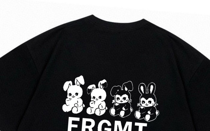 Moncler x Fujiwara Hiroshi Rabbit Logo Short Sleeve T-shirt