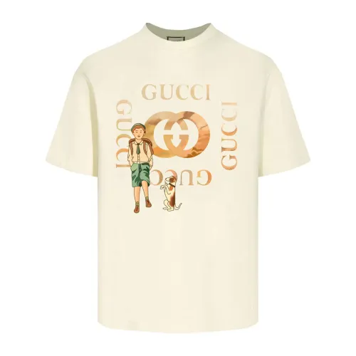 Gucci Print Cotton T-Shirt