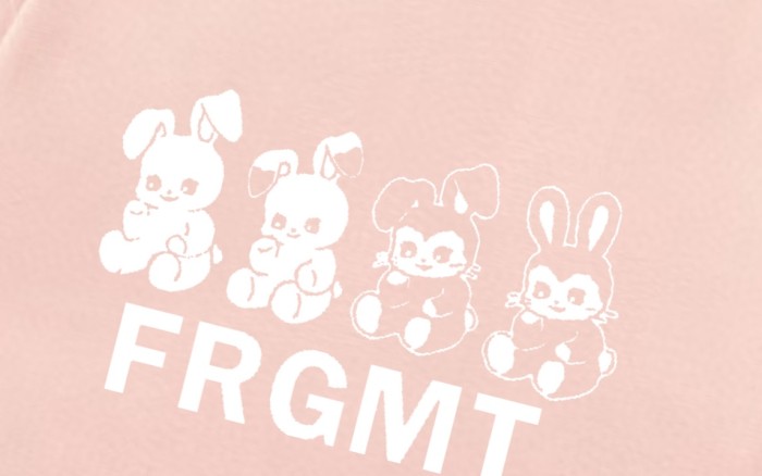 Moncler x Fujiwara Hiroshi Rabbit Logo Short Sleeve T-shirt