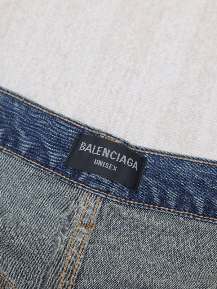 Balenciaga Baggy Pants Wide-leg Jeans