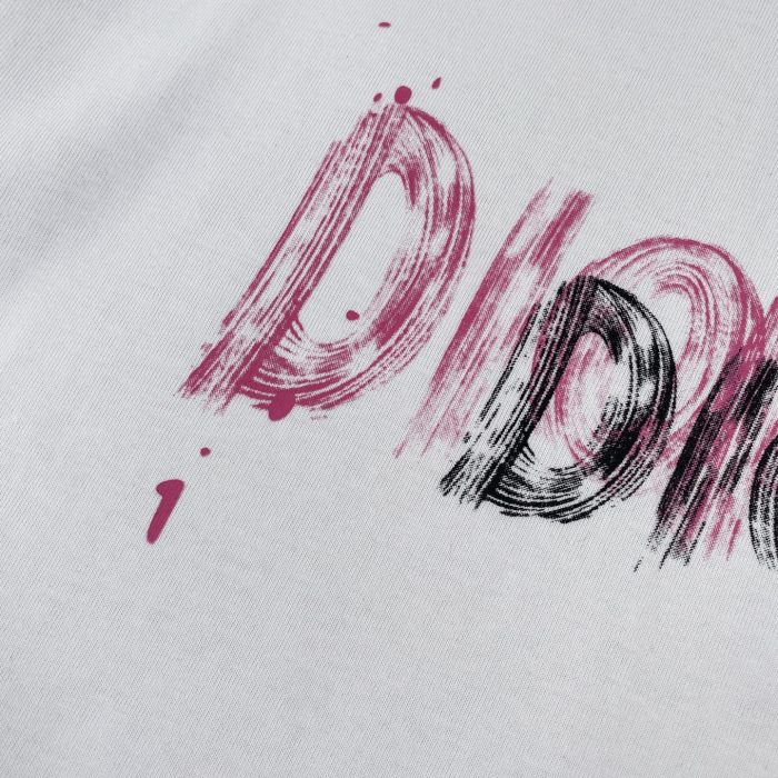 Dior Graffiti Monogram Short Sleeve T-Shirt
