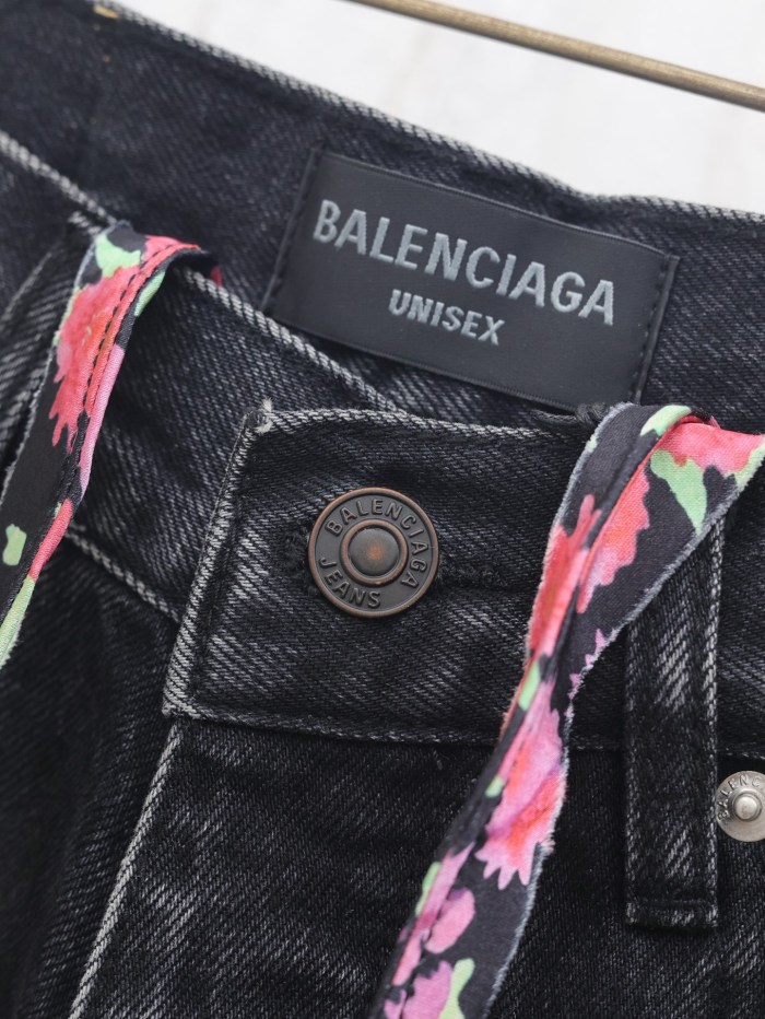 Balenciaga Baggy Pants Wide-leg Jeans
