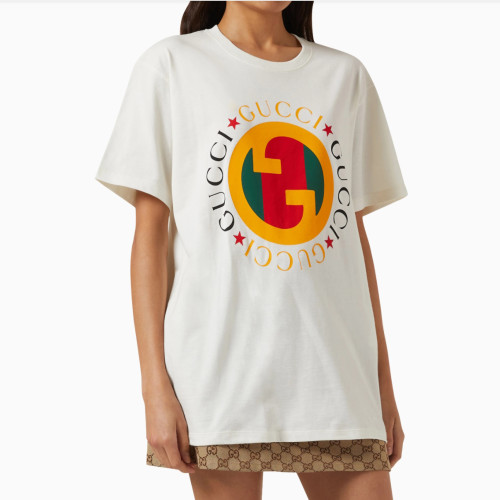 Gucci Printed Cotton-Jersey T-shirt