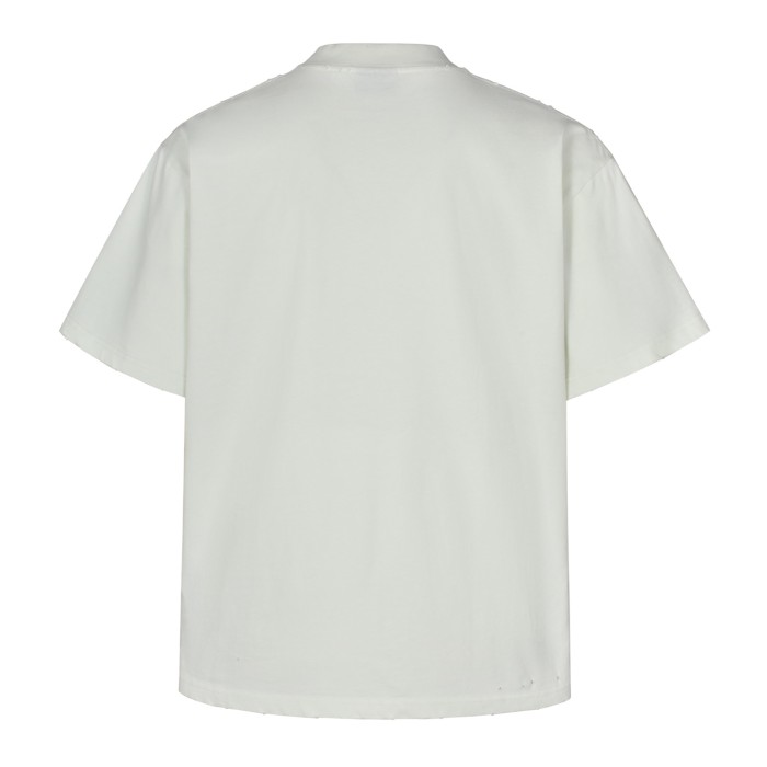Balenciaga Melted Logo Print Short Sleeve T-Shirt