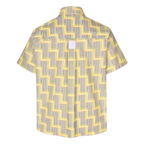 Louis Vuitton Ladder Check Print Short Sleeve Shirt