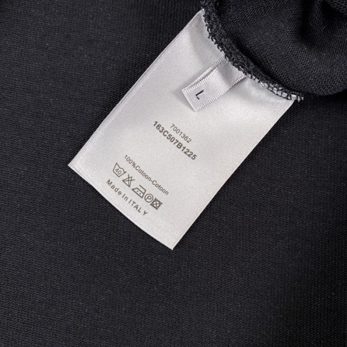 Dior Graffiti Monogram Short Sleeve T-Shirt