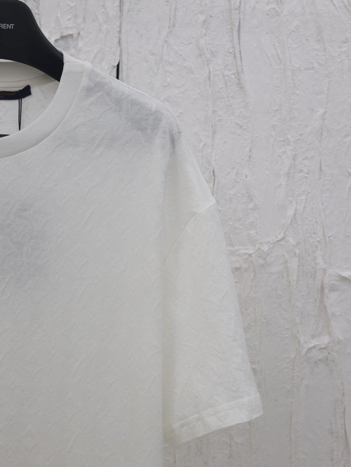 Louis Vuitton Hidden Jacquard Logo Short Sleeve T-Shirt