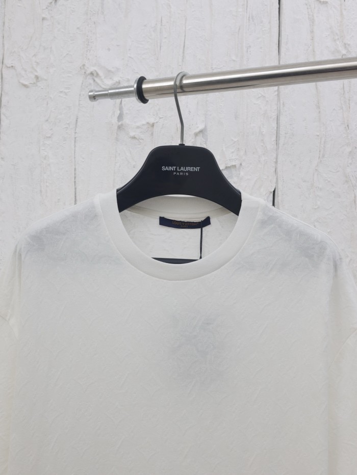 Louis Vuitton Hidden Jacquard Logo Short Sleeve T-Shirt