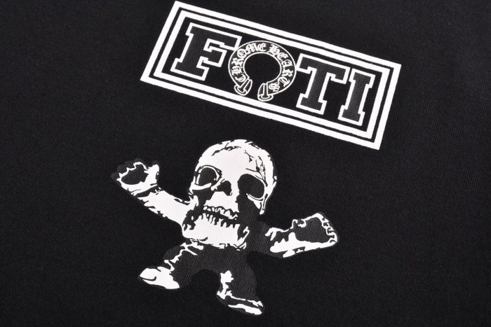 Chrome Hearts Foti Skull Short Sleeve T-shirt