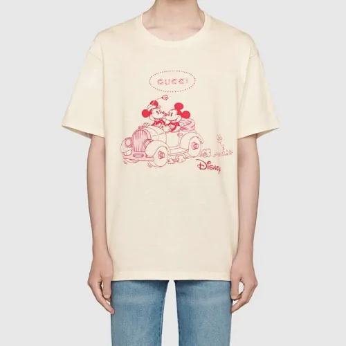Gucci x Disney Micky and Minnie White T-shirt