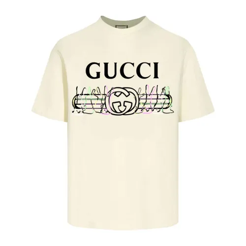 Gucci Logo Printed Cotton T-shirt