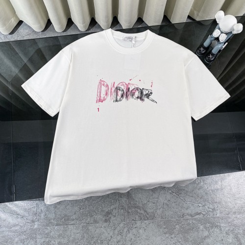 Dior Graffiti Monogram Short Sleeve T-Shirt