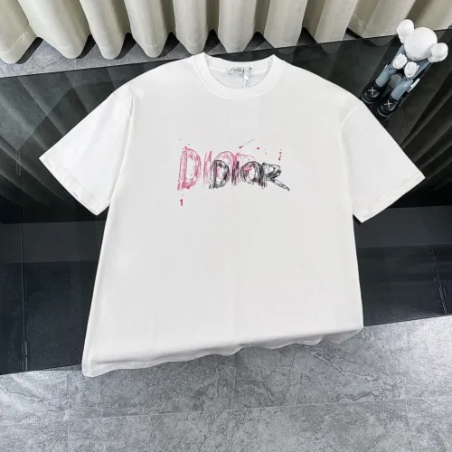 Dior Graffiti Monogram Short Sleeve T-Shirt