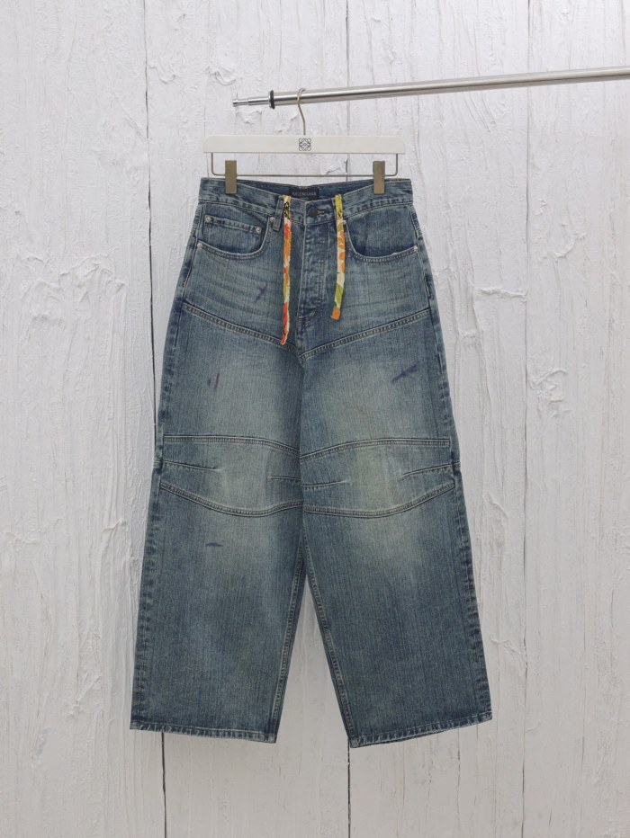 Balenciaga Baggy Pants Wide-leg Jeans