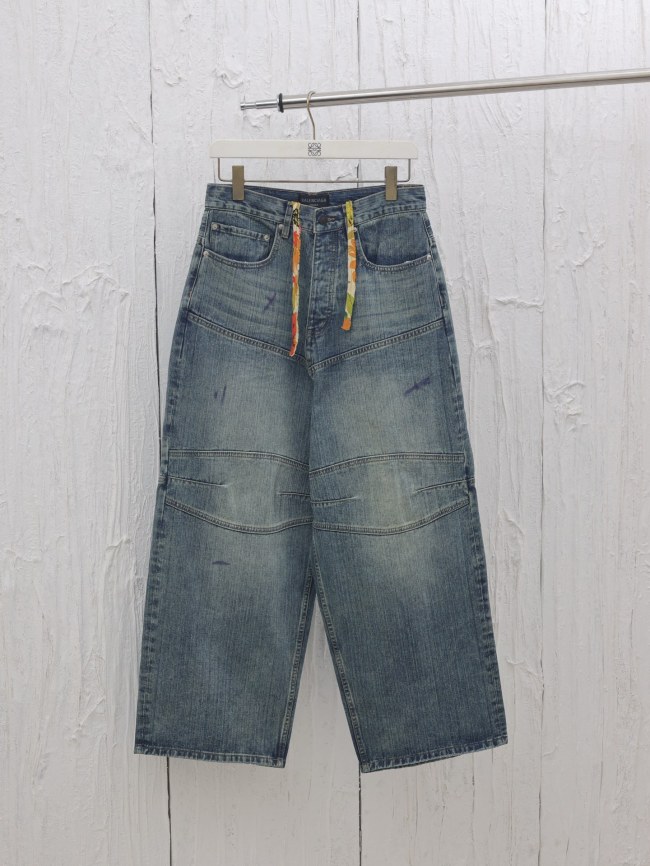Balenciaga Baggy Pants Wide-leg Jeans