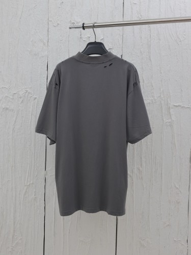 BALENCIAGA MAN GREY T-SHIRTS & TANK TOPS