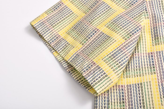Louis Vuitton Ladder Check Print Short Sleeve Shirt
