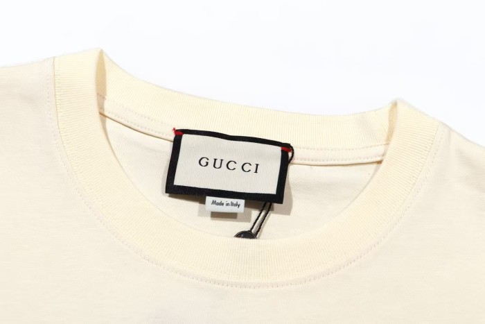 Gucci Interlocking G Logo Crew Neck T-Shirt