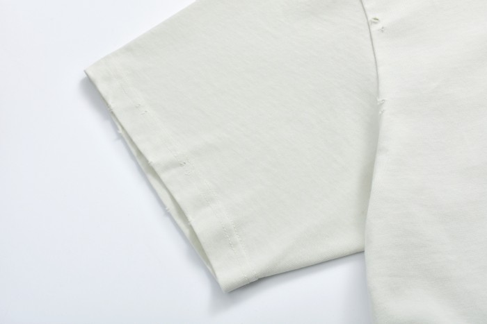 Balenciaga Melted Logo Print Short Sleeve T-Shirt