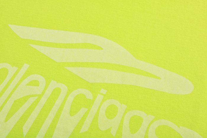 Balenciaga Melted Logo Print Short Sleeve T-Shirt
