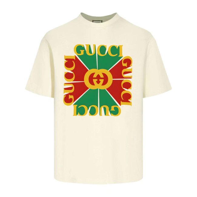 Gucci Logo Printed Cotton T-shirt