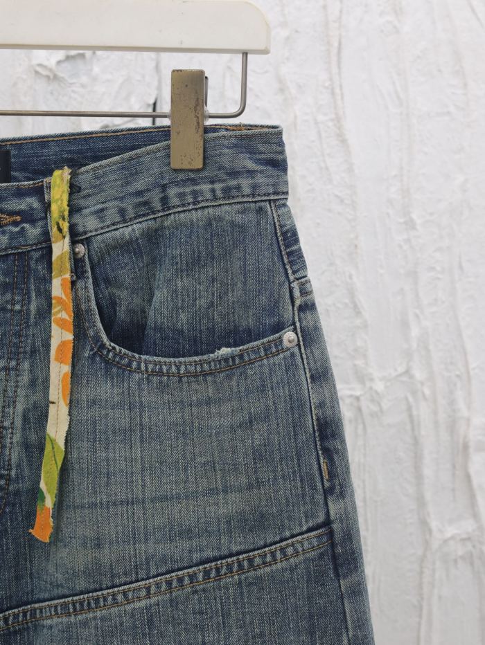 Balenciaga Baggy Pants Wide-leg Jeans