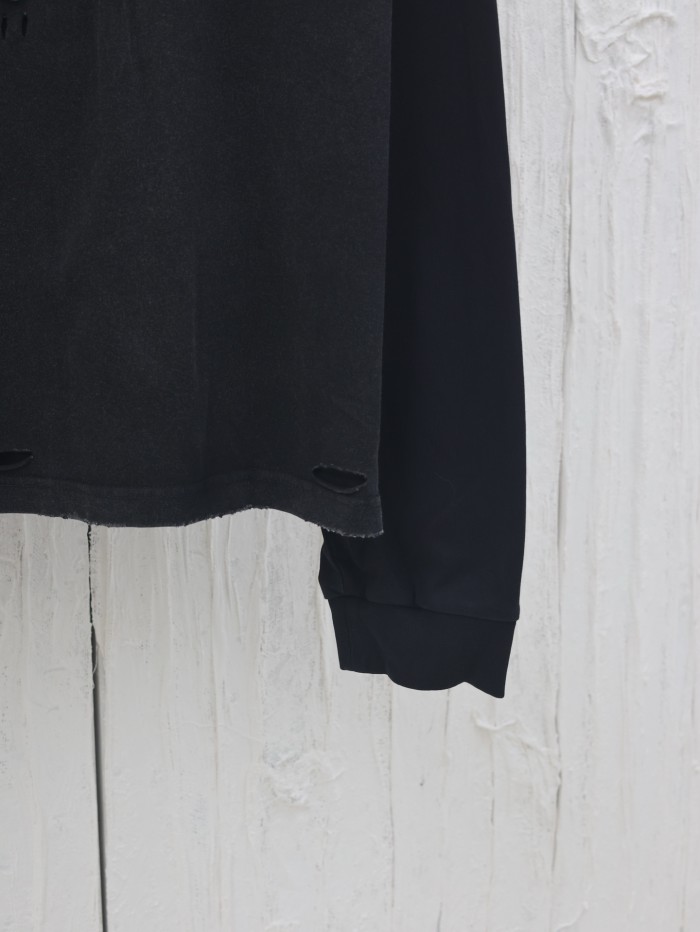 Balenciaga Men's 3b Sport Icon Layered Long Sleeves T-shirt
