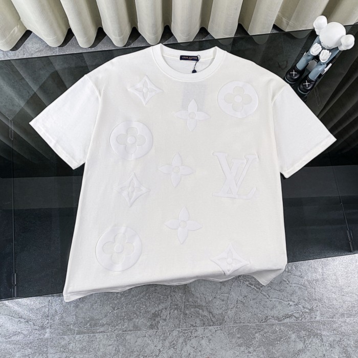 Louis Vuitton Four-Leaf Clover Print Monogram T-Shirt
