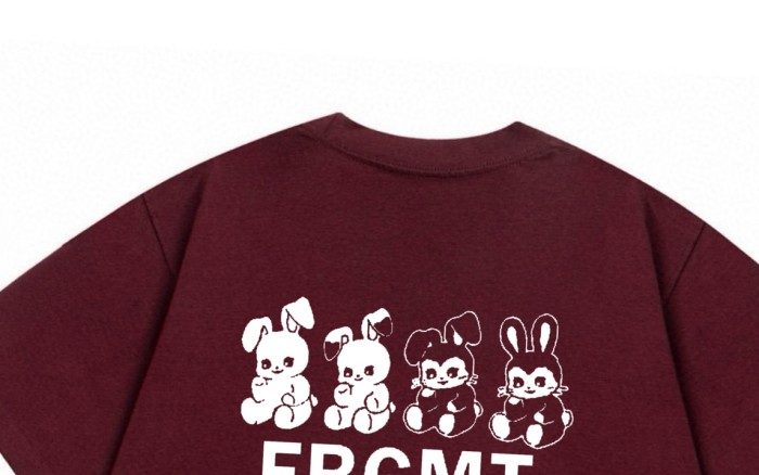 Moncler x Fujiwara Hiroshi Rabbit Logo Short Sleeve T-shirt