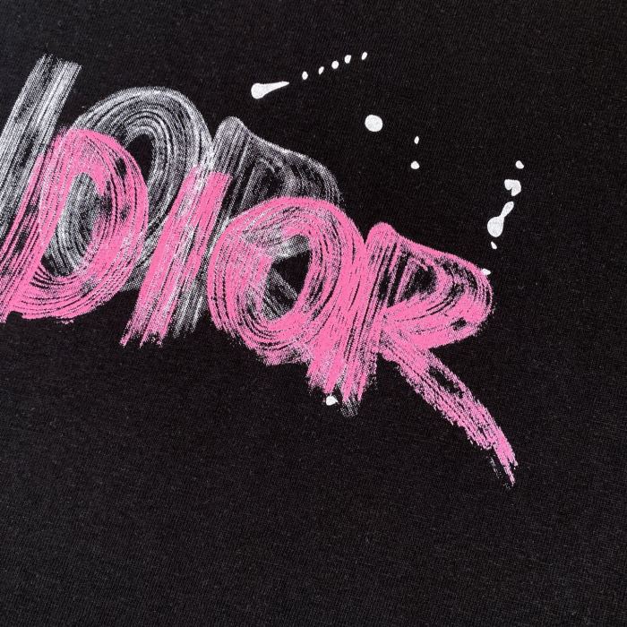 Dior Graffiti Monogram Short Sleeve T-Shirt