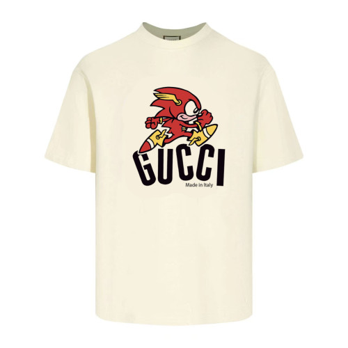 Gucci Cartoon Print Jersey Cotton T-shirt
