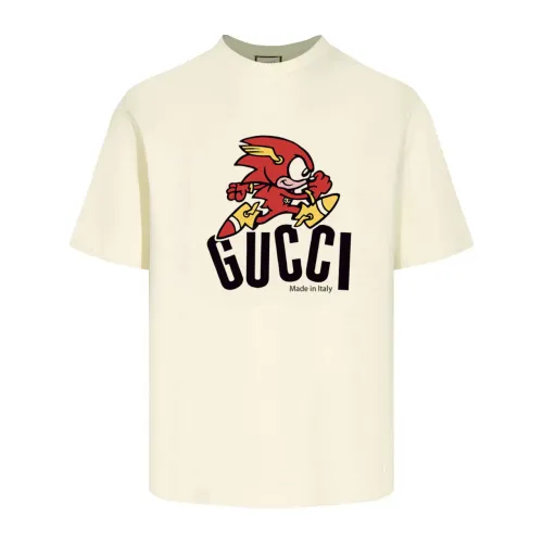 Gucci Cartoon Print Jersey Cotton T-shirt