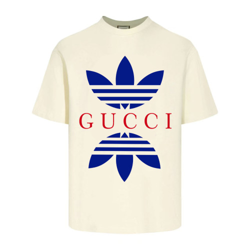Gucci x Adidas Navy Graphic Print T-Shirt