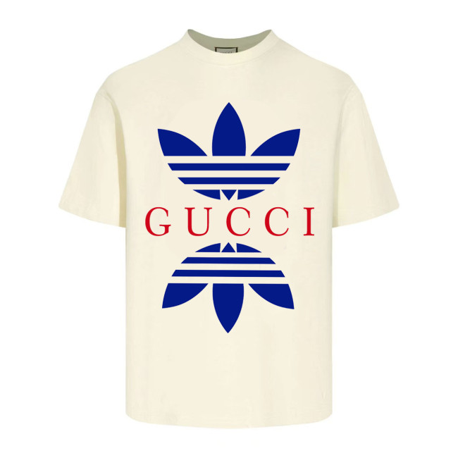 Gucci x Adidas Navy Graphic Print T-Shirt