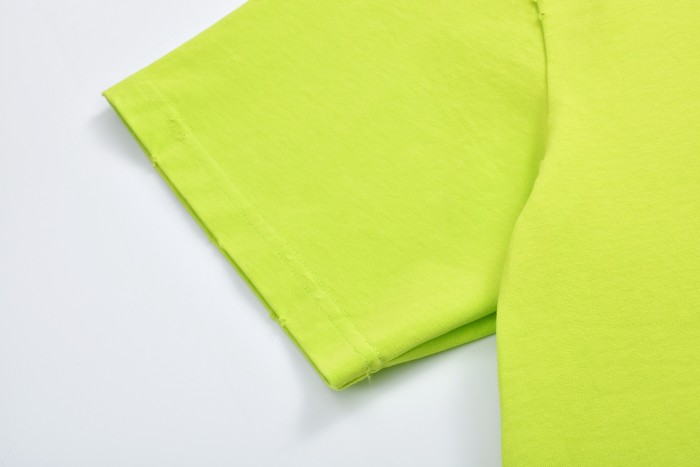 Balenciaga Melted Logo Print Short Sleeve T-Shirt