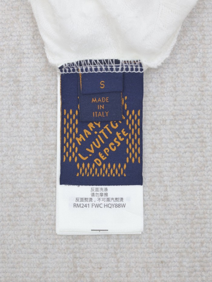 Louis Vuitton Hidden Jacquard Logo Short Sleeve T-Shirt