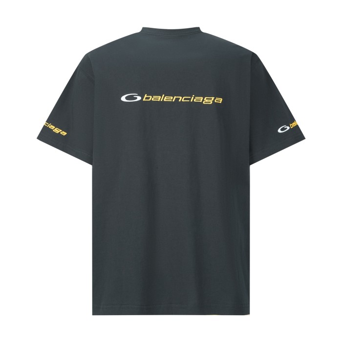 Balenciaga Ring Embroidered Short Sleeves